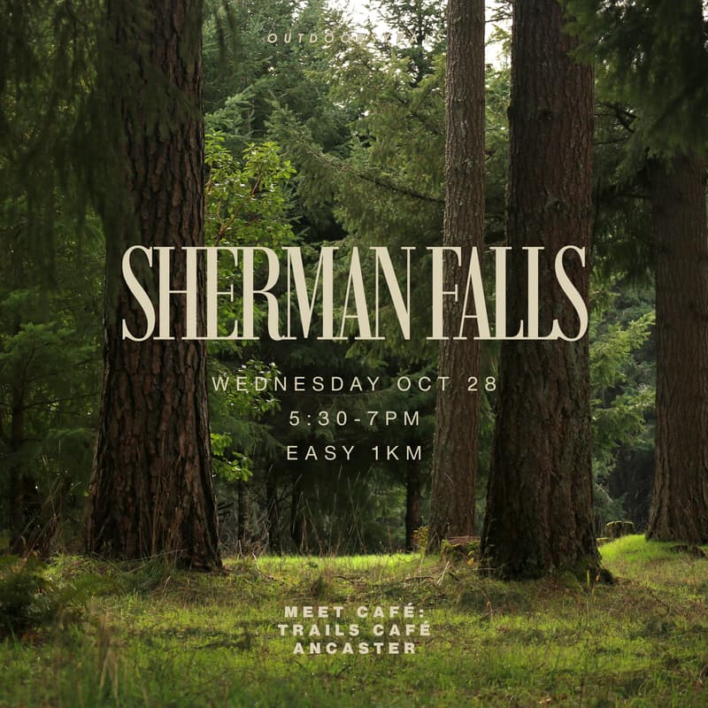 Cover Image for Outdoorsypals ⟡ Sherman Falls Hike