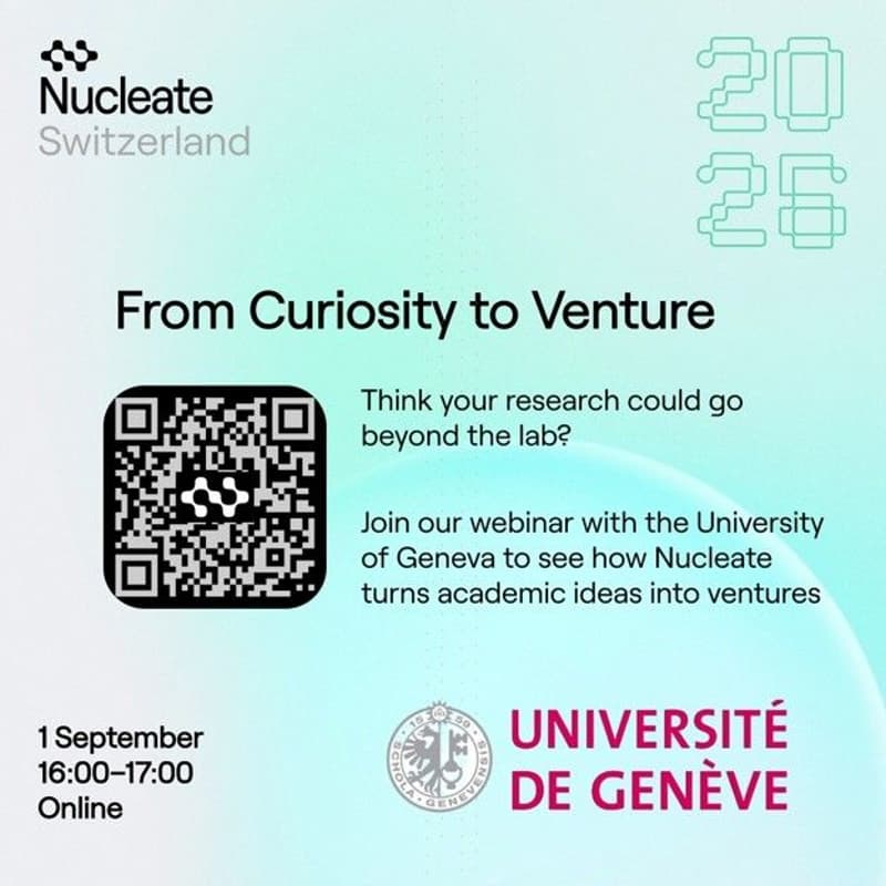 Cover Image for Nucleate Infosession (University of Geneva)