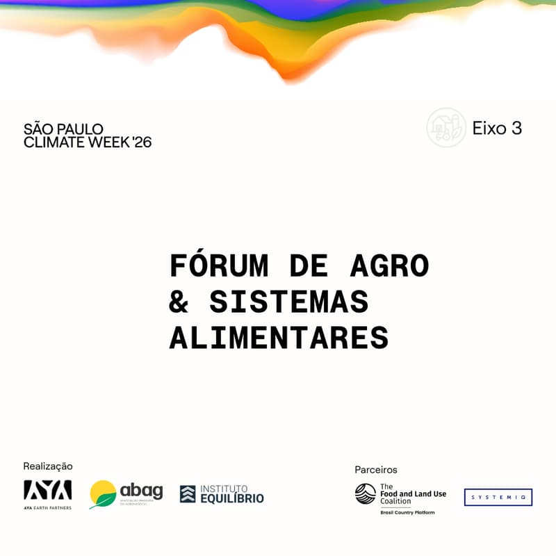 Cover Image for Fórum de Agro & Sistemas Alimentares