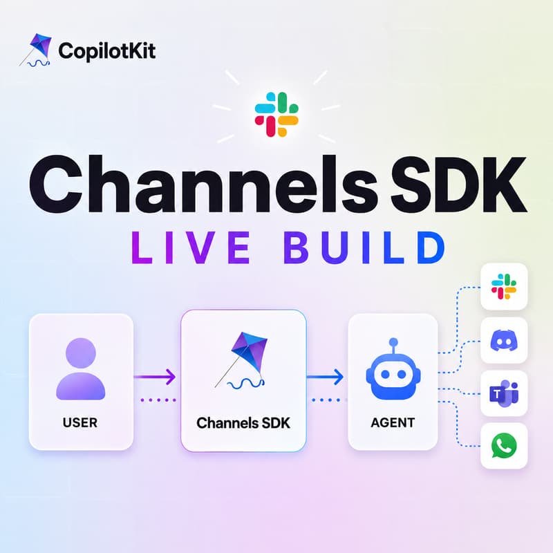 Cover Image for Channels SDK: Building a Production-Ready Agent for Slack, Live