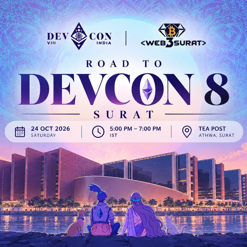 Cover Image for Road to Devcon 8: Surat Edition