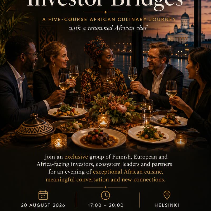 Cover Image for Helsinki Investor Dinner: Building Investor Bridges