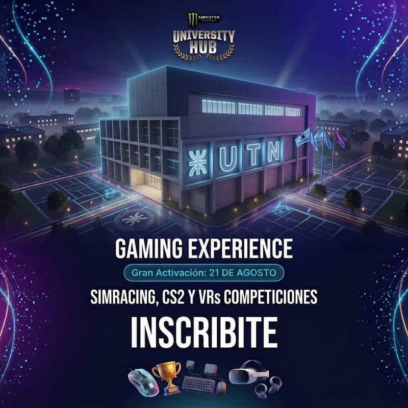 Cover Image for UHUB en UTN Ingeniería | Gaming Experience