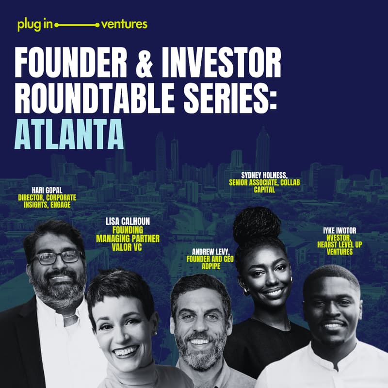 Cover Image for Founder and Investor Roundtable Series: ATL