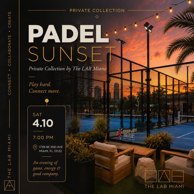 Cover Image for Padel Sunset