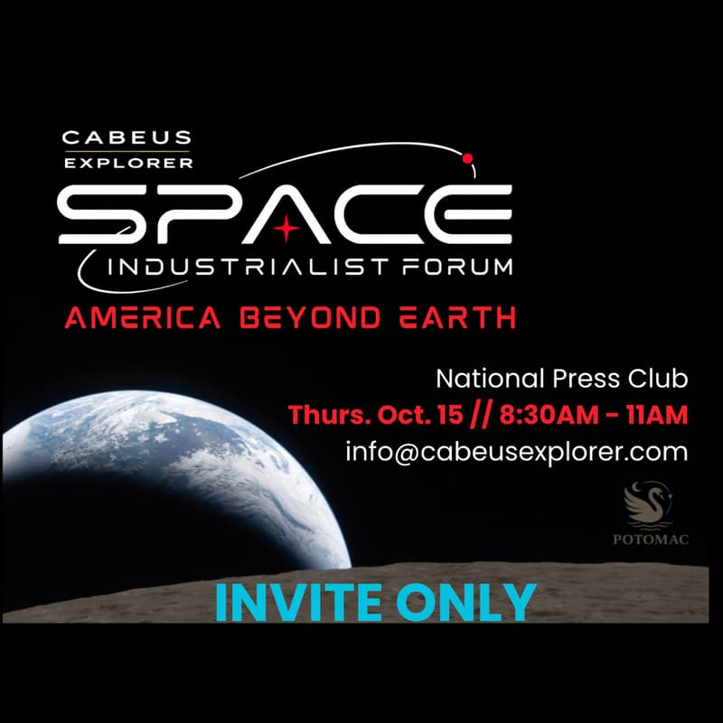 Cover Image for America Beyond Earth: Space Industrialist Forum at National Press Club.