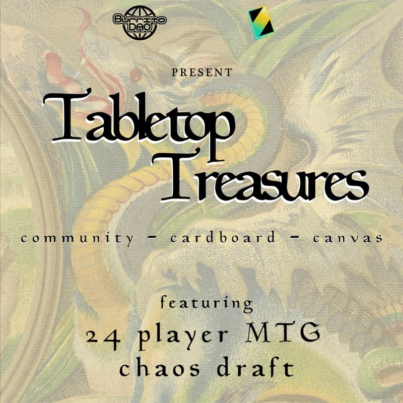 Cover Image for TableTop Treasures: MTG Draft & Art Show