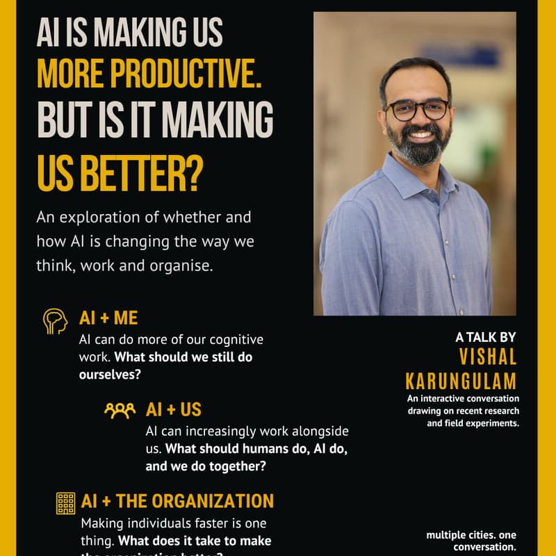 Cover Image for AI Is Making Us Productive. But Is It Making Us Better?