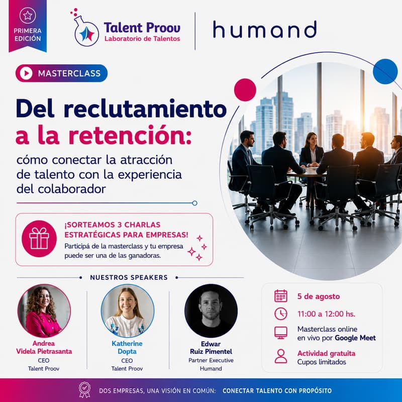 Cover Image for Del reclutamiento a la retención: cómo conectar la atracción de talento con la experiencia del colaborador