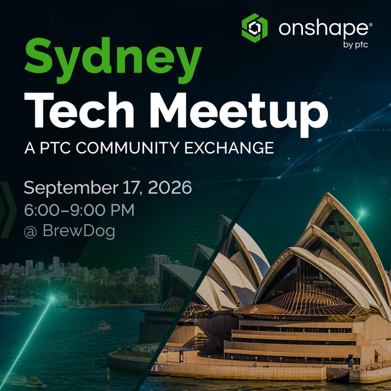 Cover Image for Sydney Onshape Tech Meetup