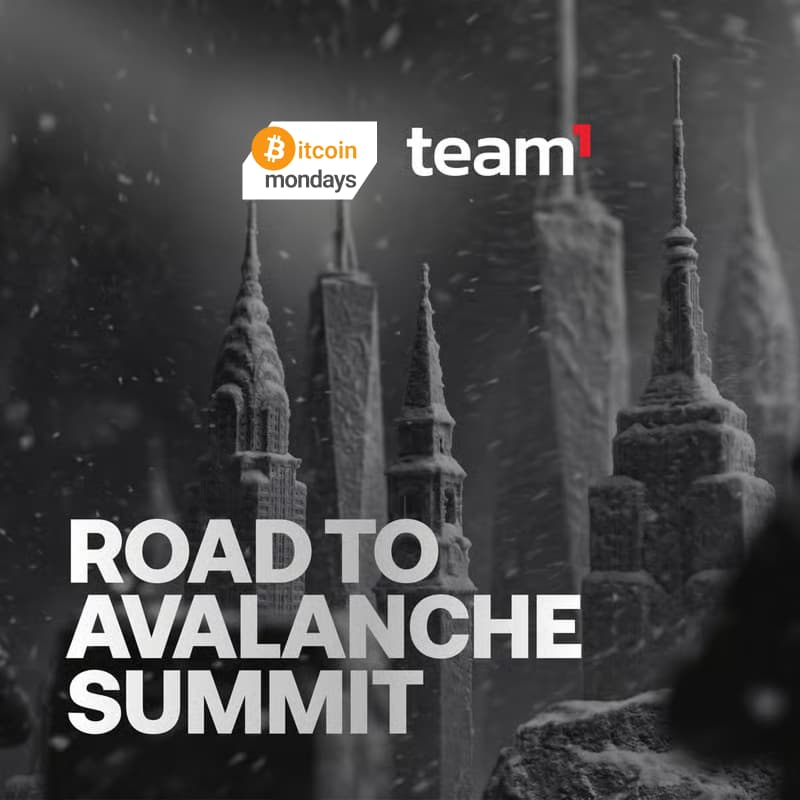 Cover Image for BIP110 + ColdCard Update (BitcoinbMondays) x Team1: Road to Avalanche Summit