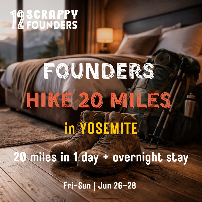 Cover Image for Founders Hike 20 miles in Yosemite