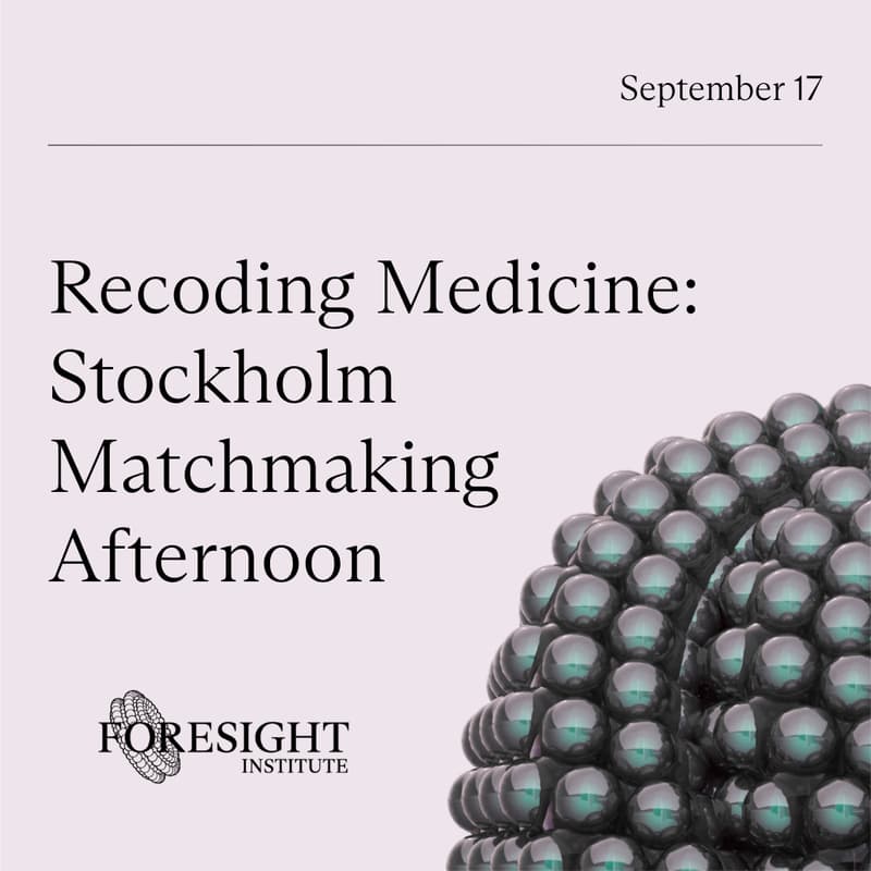 Cover Image for Recoding Medicine: Stockholm Matchmaking Afternoon
