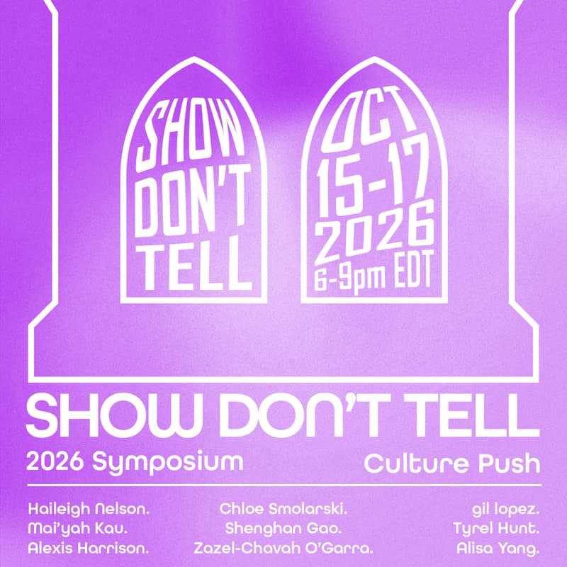 Cover Image for Show Don't Tell 2026: SENSORIUM