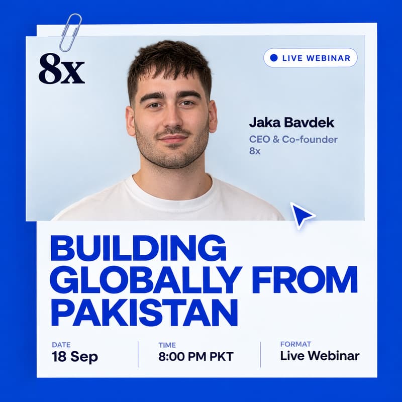 Cover Image for Building Globally from Pakistan w/ Jaka Bavdek