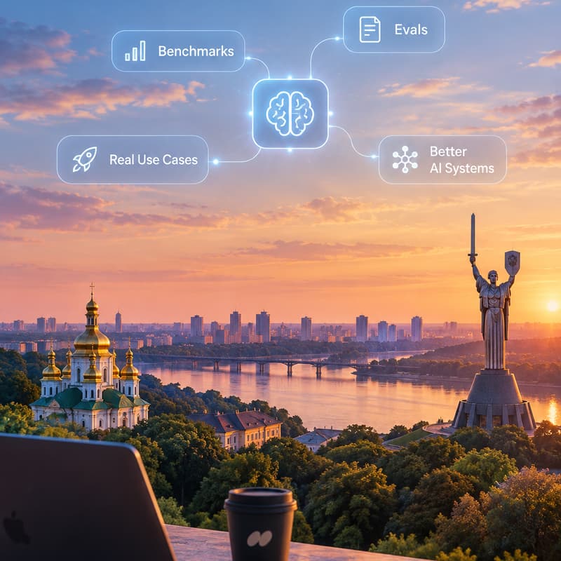 Cover Image for Frontier AI Speaking Club: Evals, Benchmarks vs. Real Use Cases
