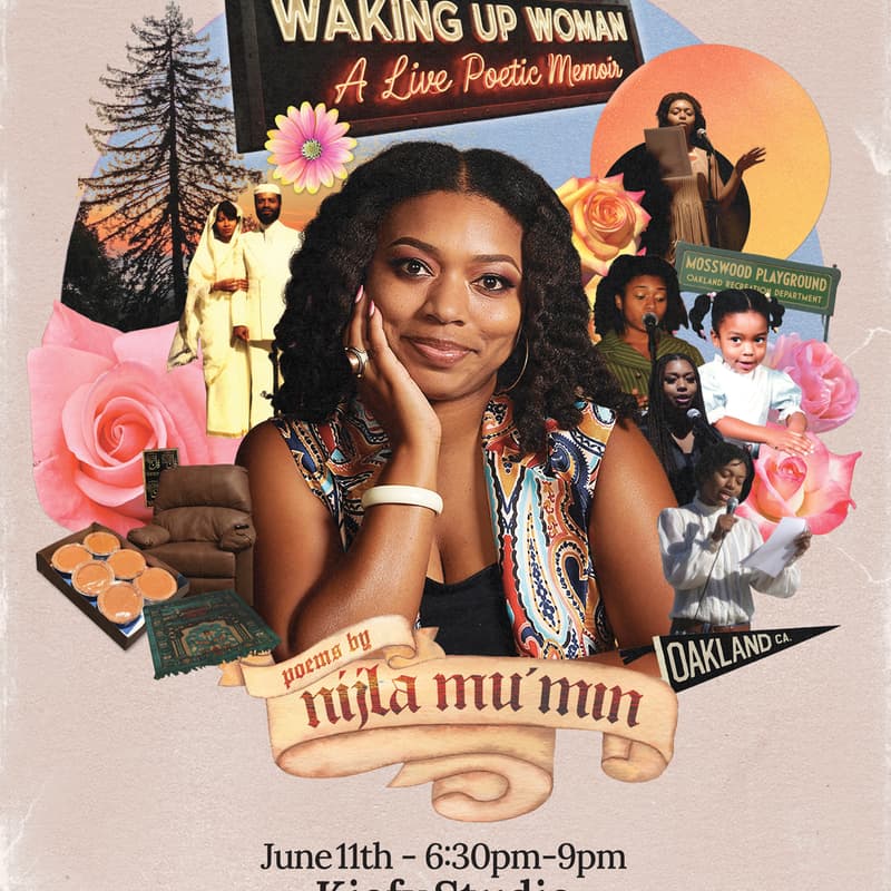 Cover Image for Waking Up Woman: A Live Poetic Memoir