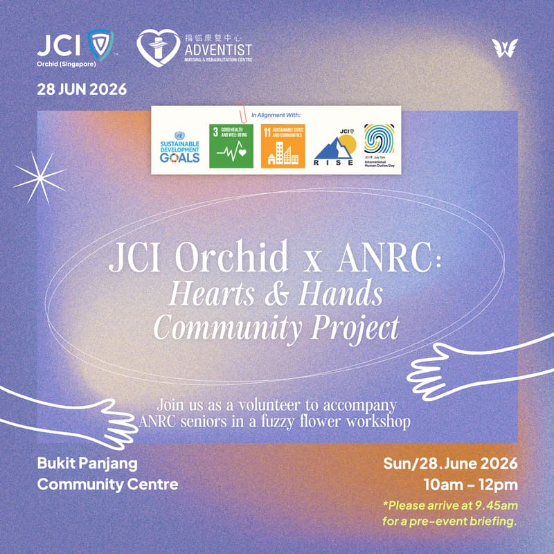 Cover Image for JCI Orchid x ANRC: Hearts and Hands Community Project