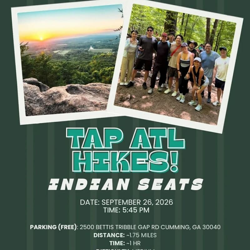 Cover Image for TAP-ATL Hikes - Indian Seats