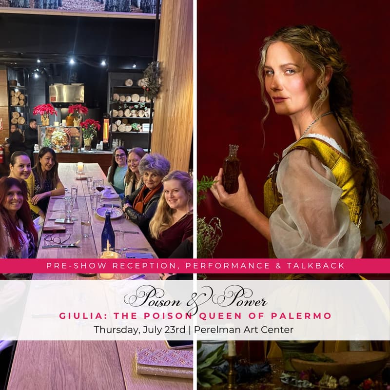 Cover Image for Poison & Power in Palermo: Giulia at PAC NYC