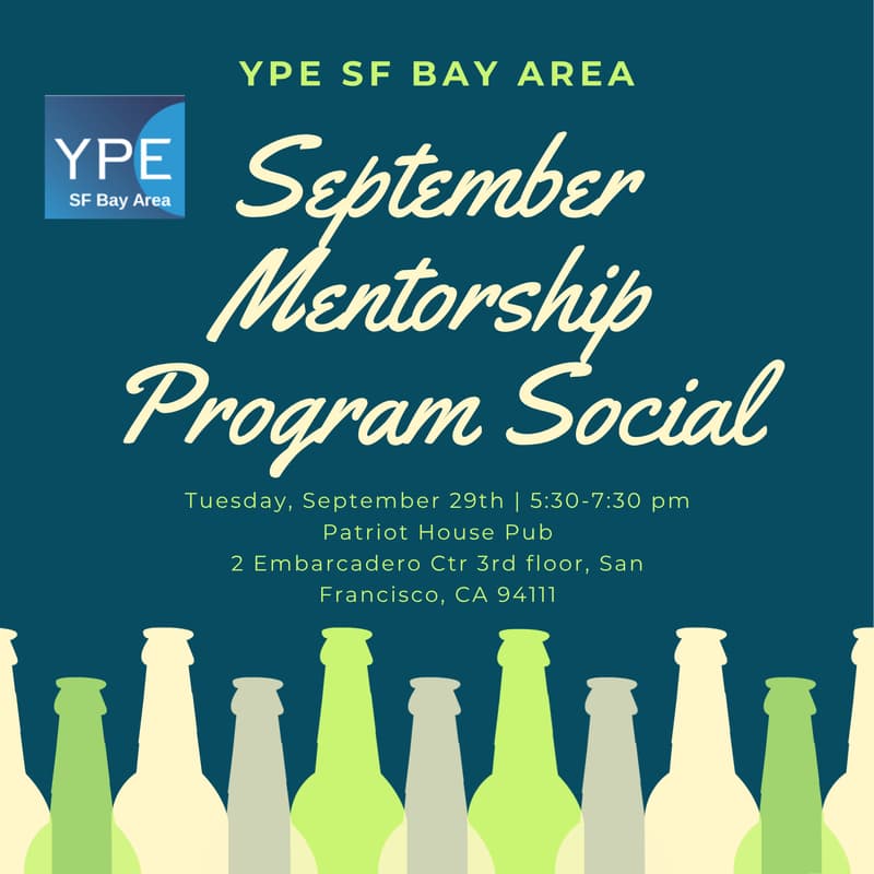 Cover Image for YPE SF Bay Area September Mentorship Program Social
