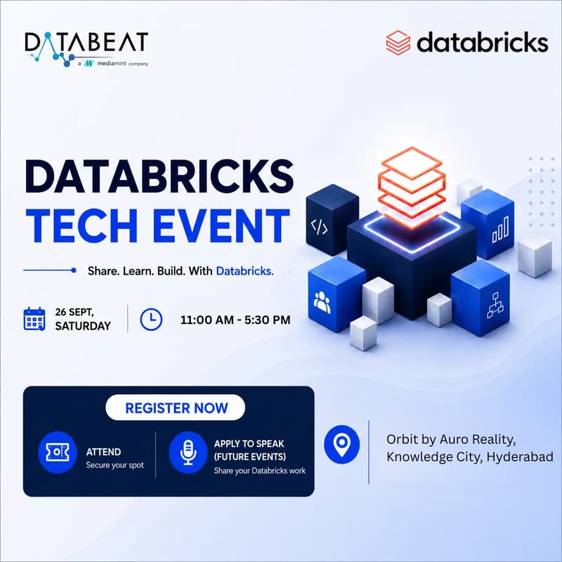 Cover Image for Databricks Tech Event