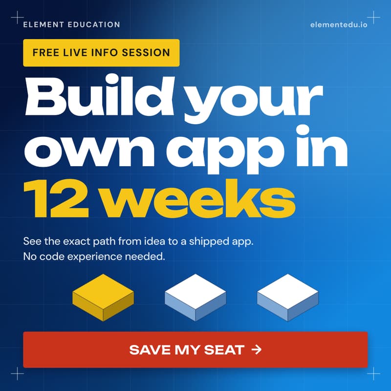 Cover Image for Build and Launch Your App in 12 Weeks