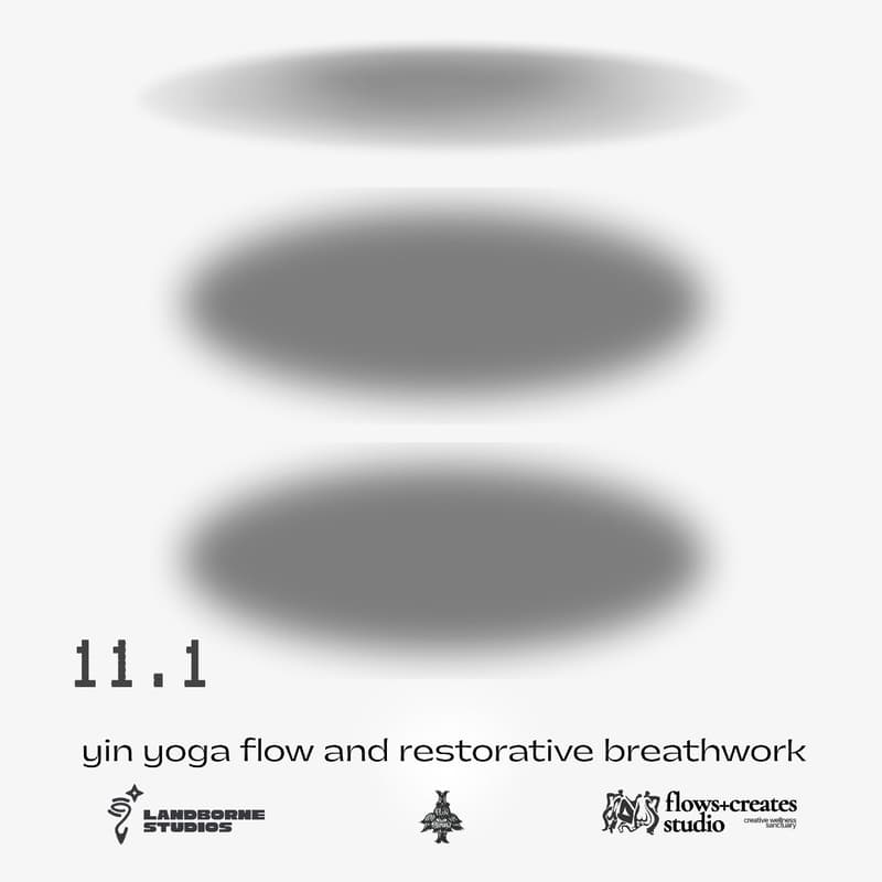 Cover Image for yin yoga + restorative breathwork
