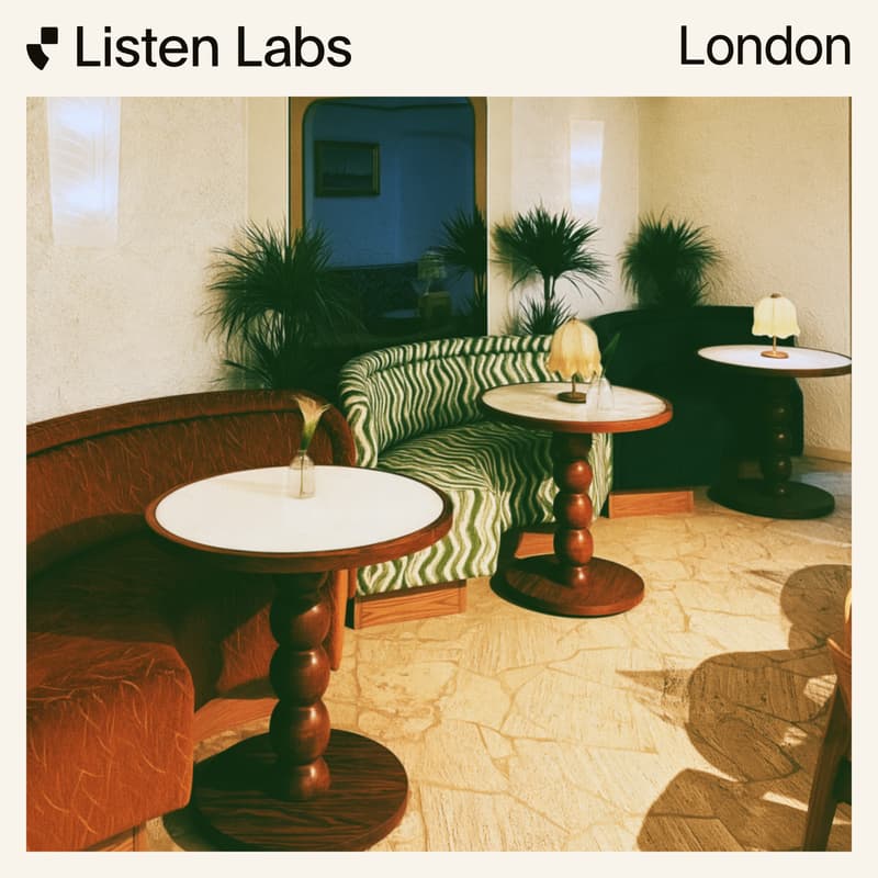 Cover Image for The Listening Room: London