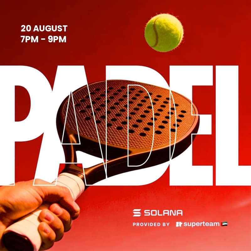 Cover Image for Solana Padel Game