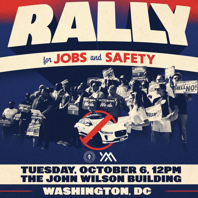 Cover Image for People First, Not Robotaxis: Rally at the Wilson Building
