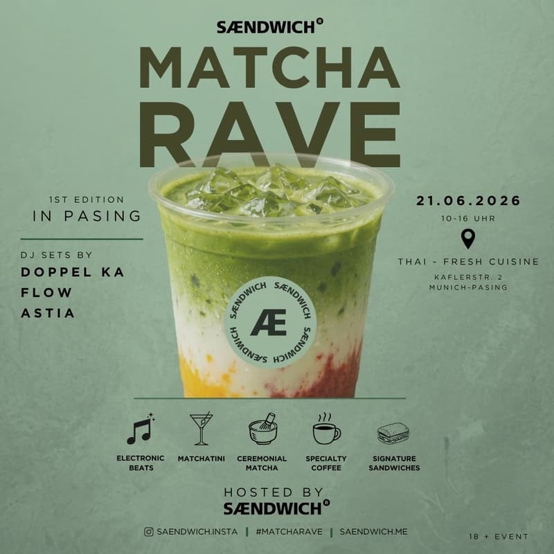 Cover Image for Matcha Rave Pasing – First Edition