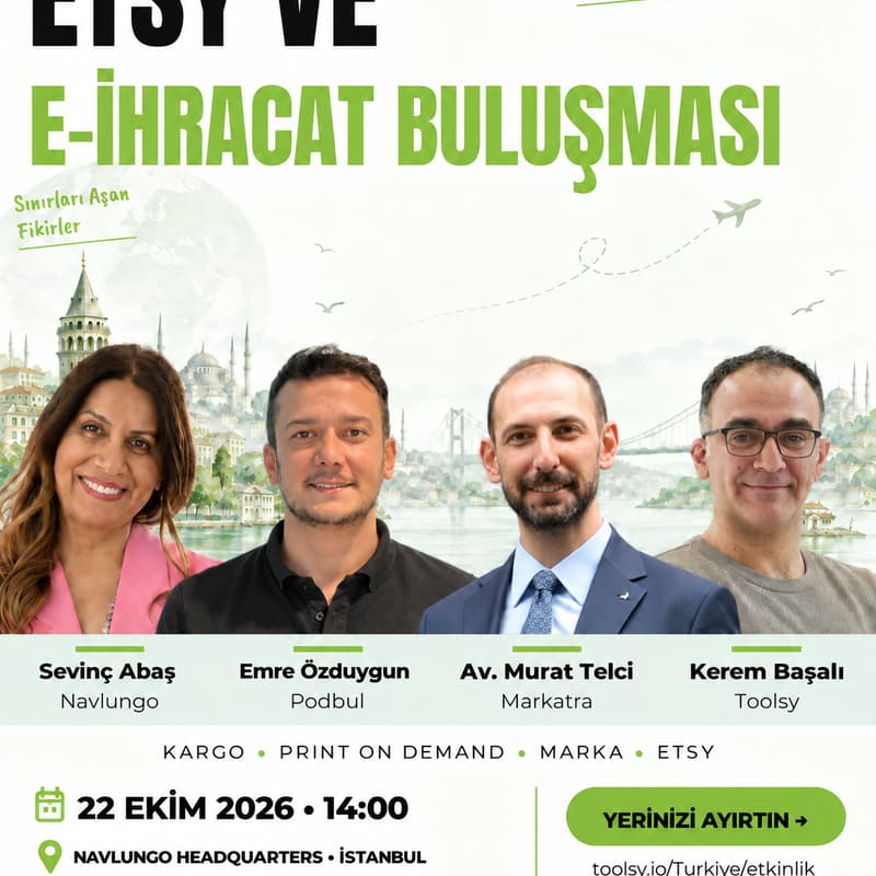 Cover Image for ETSY ve E-İhracat Buluşması