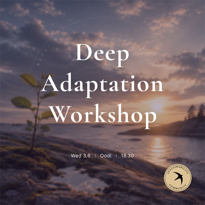 Cover Image for Deep Adaptation Workshop