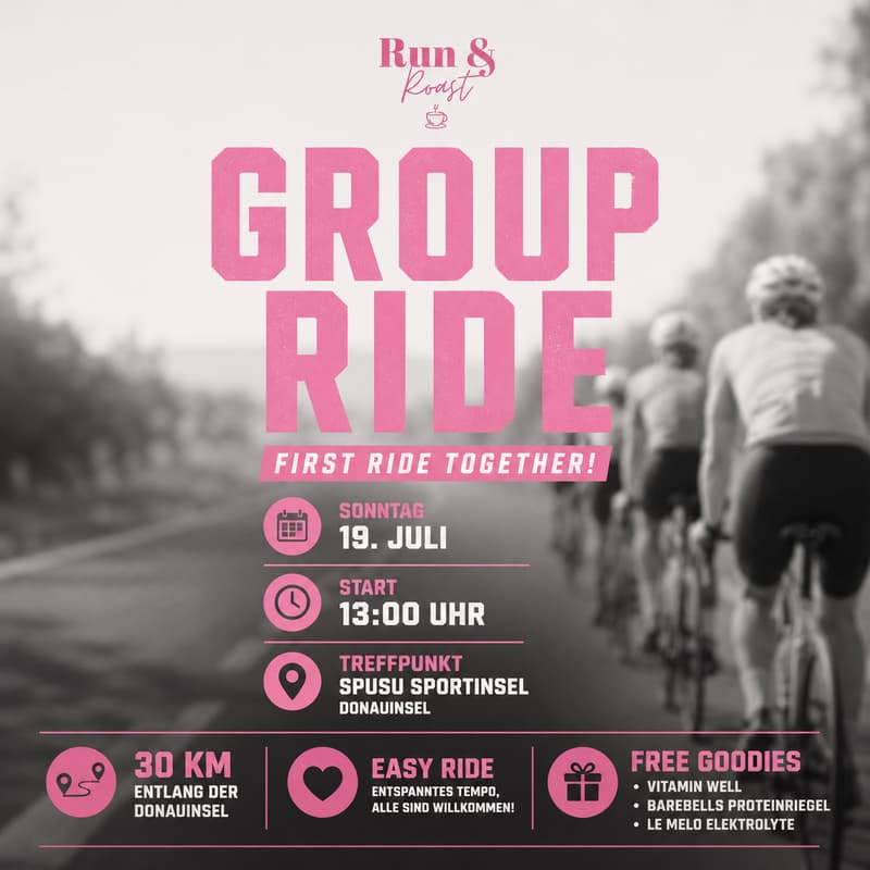 Cover Image for Run & Roast Goes cycling 🚴‍♀️