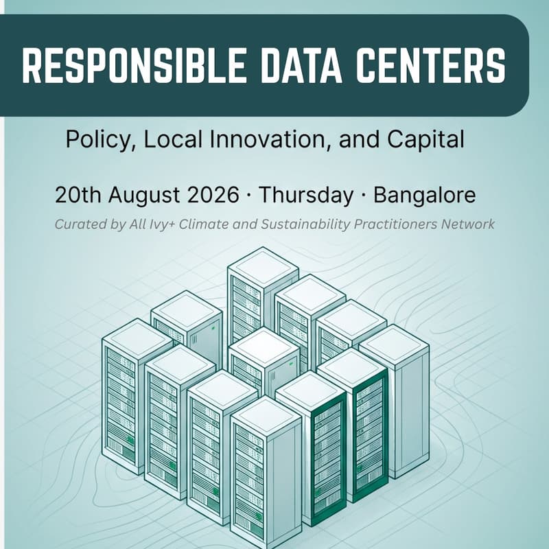 Cover Image for Responsible Data Centres in India: A Policy, Local Innovation, and Capital Conversation