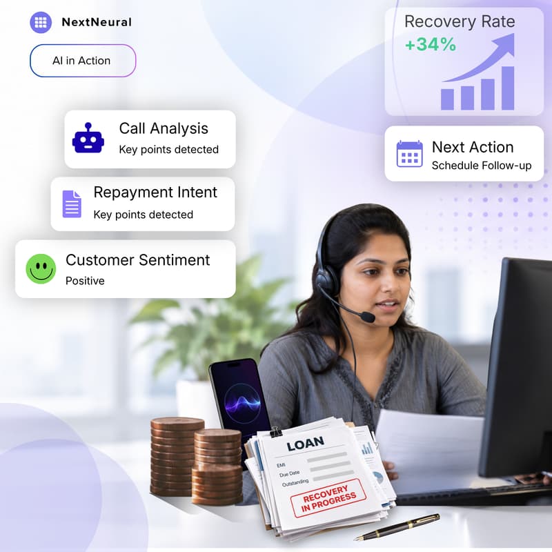Cover Image for Voice Intelligence for Loan Collections: Smart Call Analysis, Better Recovery | AI in Action (Ep. 4)