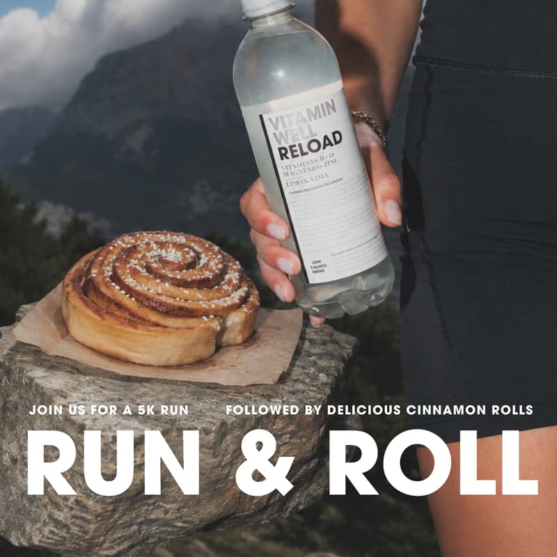 Cover Image for RUN & ROLL by Vitamin Well