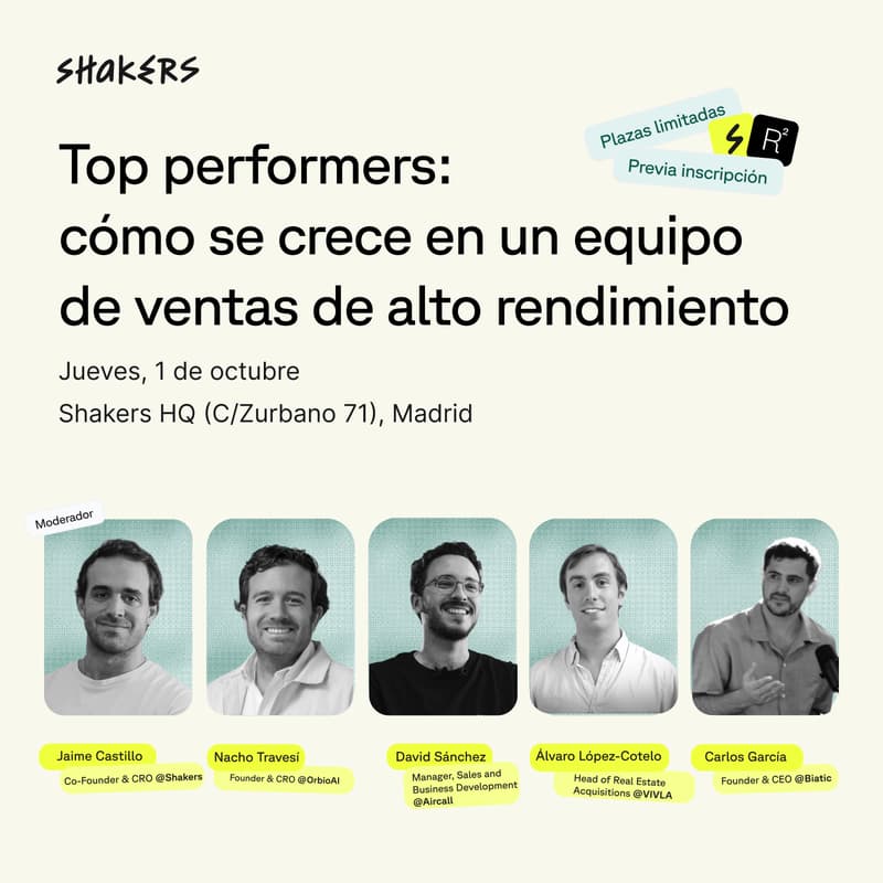 Cover Image for Top performers: cómo se crece en un equipo de ventas de alto rendimiento