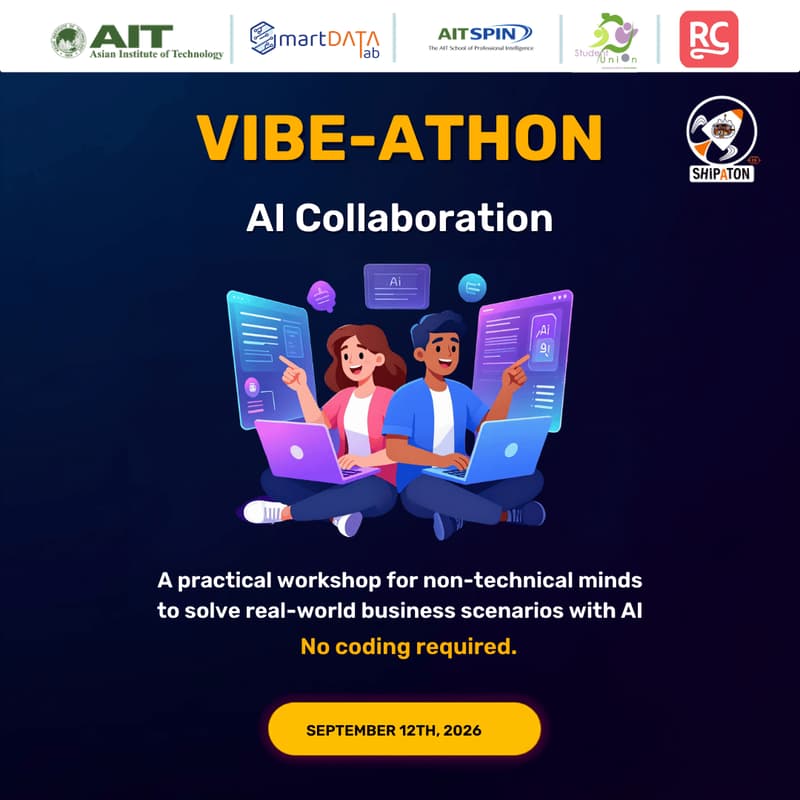 Cover Image for Vibe-athon: AI in Business Build Your First AI Application