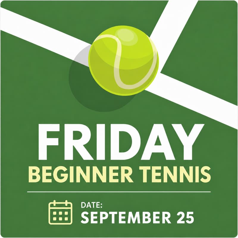 Cover Image for Friday Night Tennis (beginner)