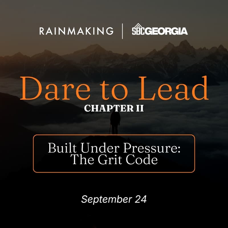 Cover Image for Dare to Lead - Built Under Pressure: The Grit Code