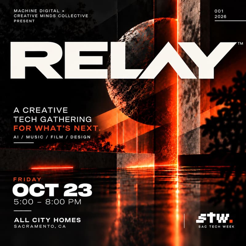 Cover Image for RELAY — Creative AI × Music × Film × Design