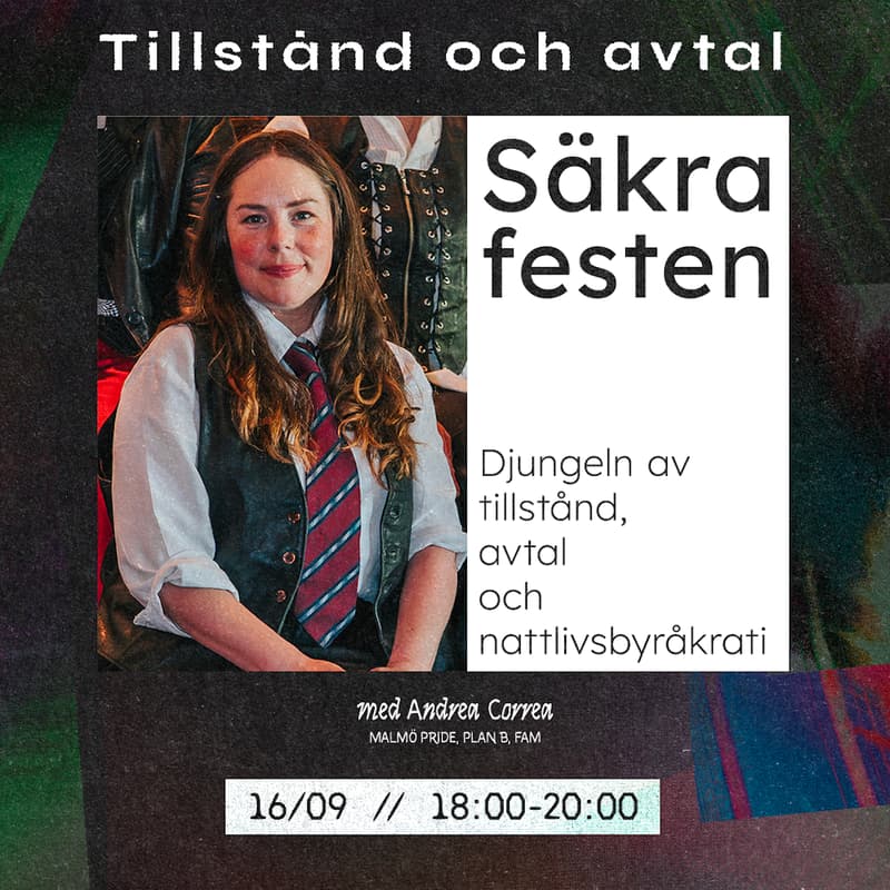 Cover Image for Säkra festen: Djungeln av tillstånd, avtal och nattlivsbyråkrati