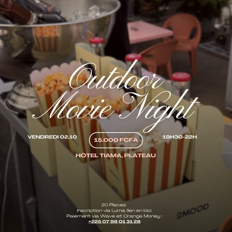 Cover Image for Outdoor Cinema Night🍿🎞️