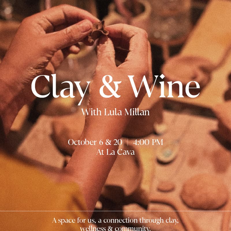 Cover Image for Clay & Wine w/ Lula