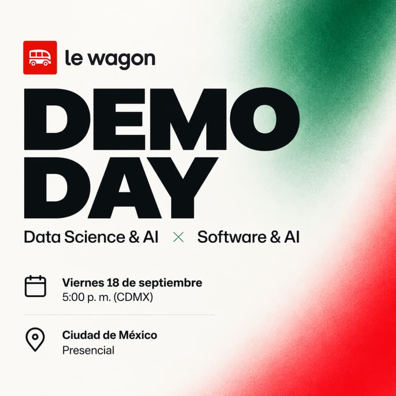 Cover Image for Le Wagon Demo Day | Data Science & AI + Software & AI