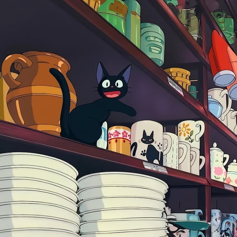 Cover Image for Watercolor Flow: Kiki's Delivery Service
