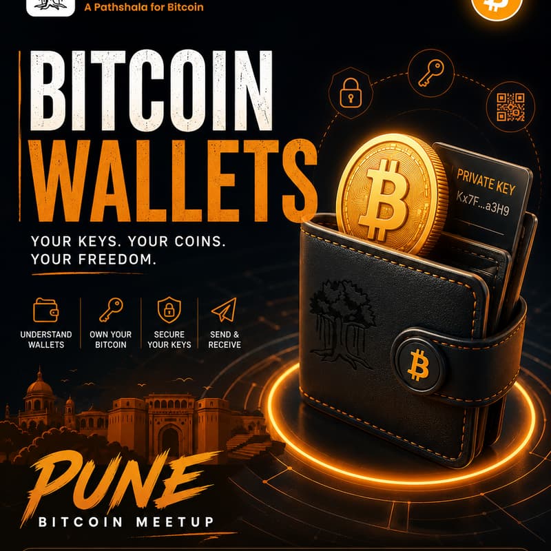 Cover Image for Bitcoin Wallets: You Don't Store Bitcoin, You Manage Keys | Pune