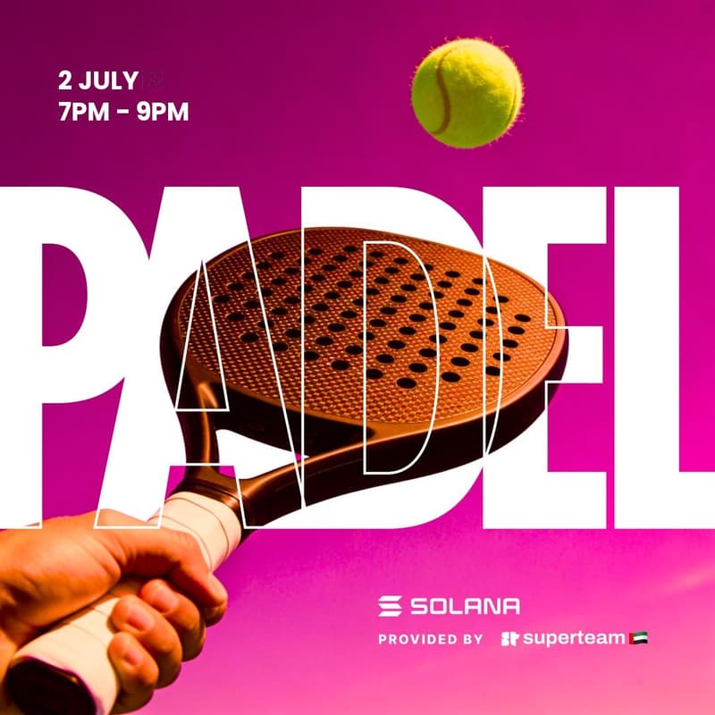 Cover Image for Solana Padel Match